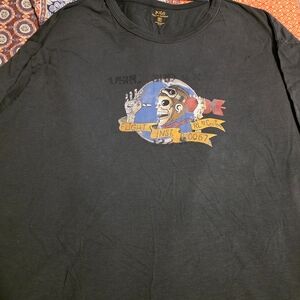 Ralph Lauren Black Graphic Long Sleeve Tee